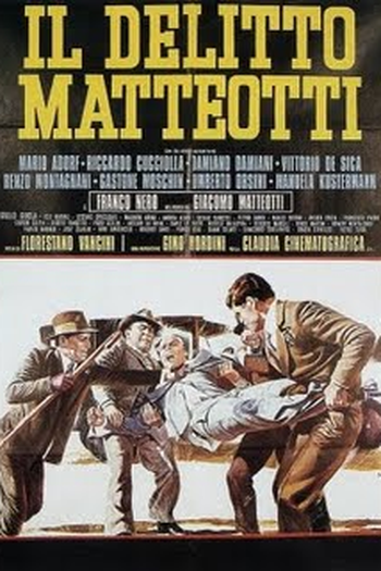 Poster de Filme O Delito Matteotti (1973)