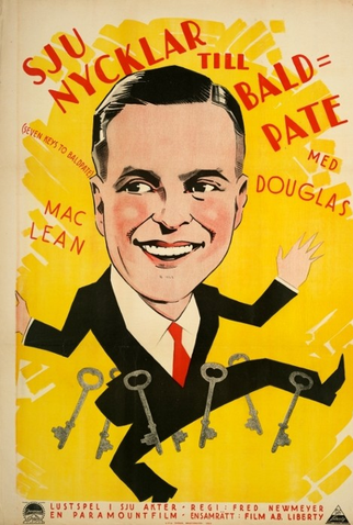 Poster 1 de Filme Fechado a Sete Chaves (1925)