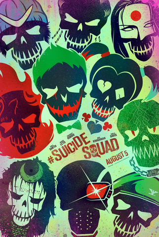 Poster 2 de Filme Esquadrão Suicida (2016)