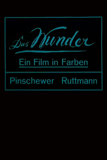  de Curta Das Wunder (1922)