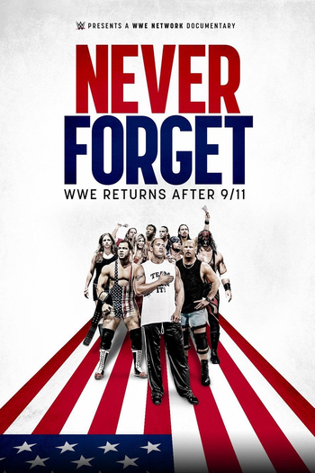 Poster de Filme Never Forget: WWE Returns After 9/11 (2021)