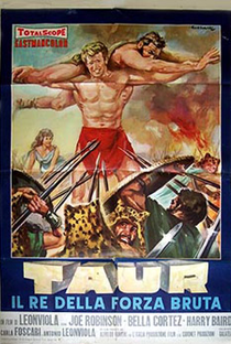 Taur, il re della forza bruta - Poster / Capa / Cartaz - Oficial 1