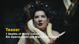 Trailer: Marina Abramović: 7 DEATHS OF MARIA CALLAS (Teaser, 2022)
