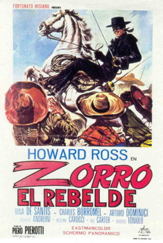 Poster 2 de Filme Zorro - o Rebelde (1966)