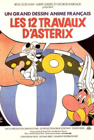 Poster 3 de Filme Os Doze Trabalhos de Asterix (1976)