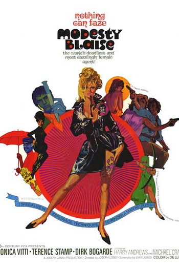 Poster de Filme Modesty Blaise (1966)