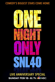 Saturday Night Live 40th Anniversary Special - Poster / Capa / Cartaz - Oficial 1