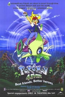 Pokémon, O Filme 4: Viajantes do Tempo - Poster / Capa / Cartaz - Oficial 3