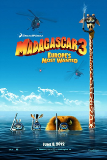 Madagascar 3: Os Procurados - Poster / Capa / Cartaz - Oficial 2