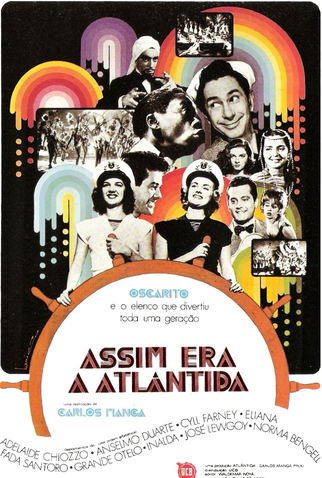Poster 3 de Filme Assim Era a Atlântida (1975)