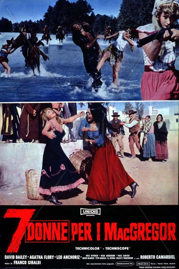  de Filme Sete Mulheres Para os MacGregor (1967)