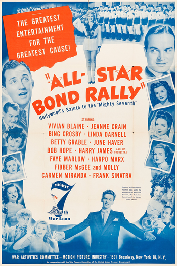 Poster de Curta The All-Star Bond Rally (1945)