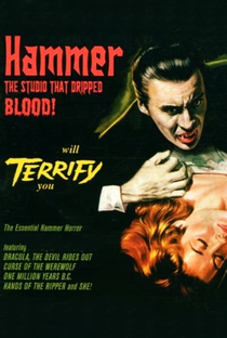 Hammer: The Studio That Dripped Blood - Poster / Capa / Cartaz - Oficial 1