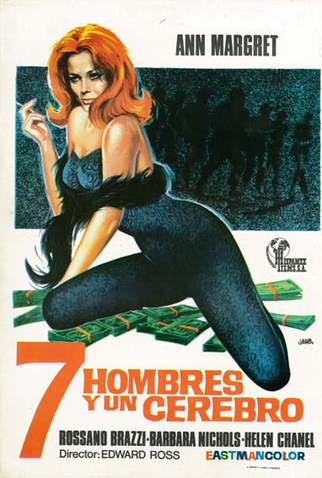 Poster 2 de Filme 7 uomini e un cervello (1968)