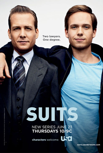 Suits (1ª Temporada) - Poster / Capa / Cartaz - Oficial 2