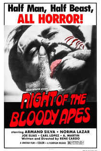 Night of the Bloody Apes - Poster / Capa / Cartaz - Oficial 3