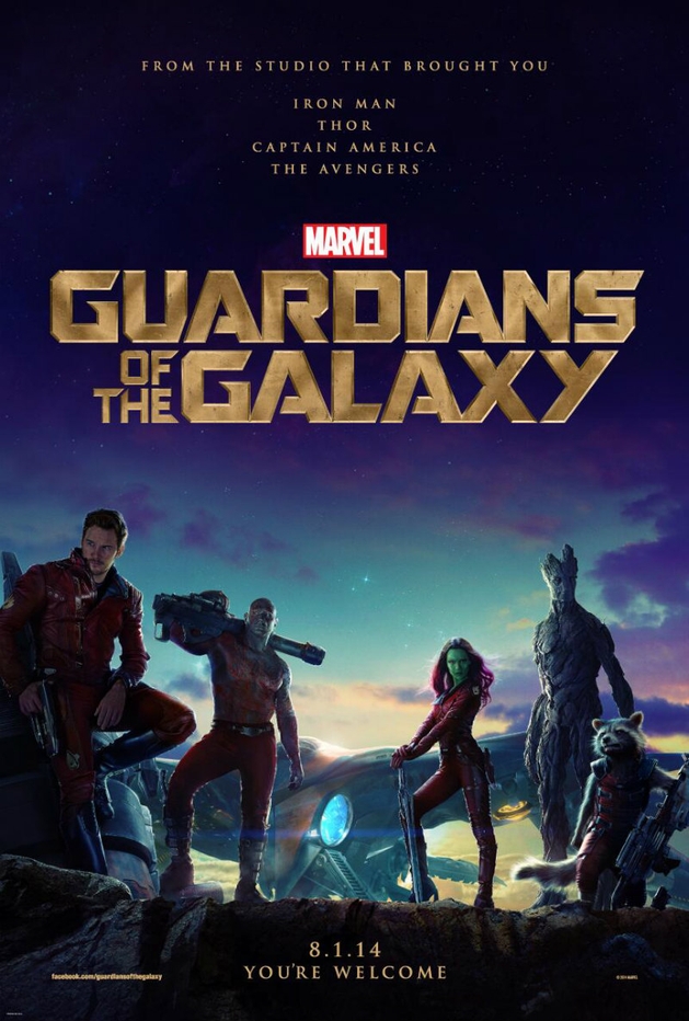   [Guardiões da Galáxia] Primeiro trailer, poster e muitas fotos da nova aventura da Marvel | Caco na Cuca