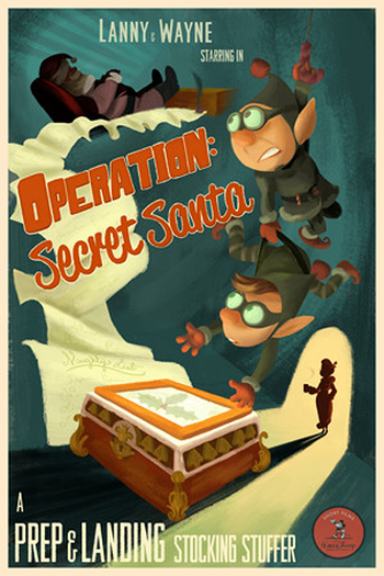 Poster de Curta Preparação e Pouso: Operação Presente Secreto (2010)