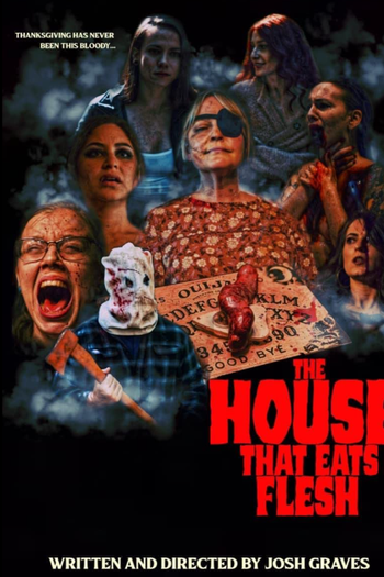 Poster de Filme The House That Eats Flesh (2022)