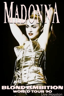 Madonna Blond Ambition Tour Live Houston - Poster / Capa / Cartaz - Oficial 1