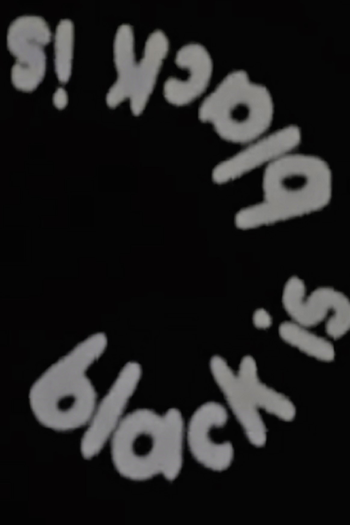 Poster de Curta Black Is (1965)