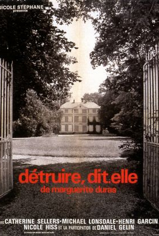 Poster 1 de Filme Destruir, Disse Ela (1969)