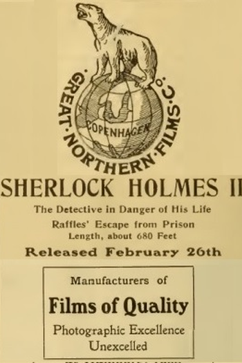 Poster de Curta Sherlock Holmes II (1909)
