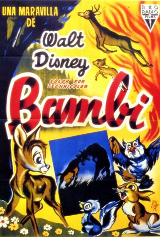 Poster 6 de Filme Bambi (1942)