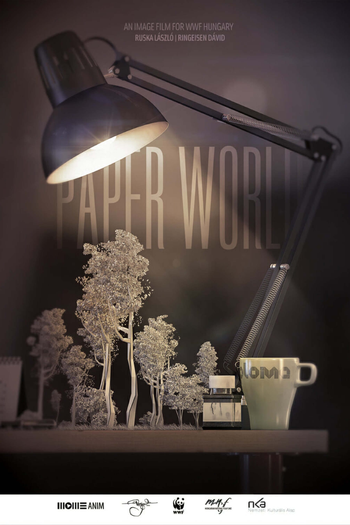 Poster de Curta Mundo de Papel (2014)