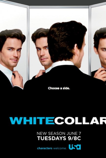 White Collar (3ª Temporada) - Poster / Capa / Cartaz - Oficial 2