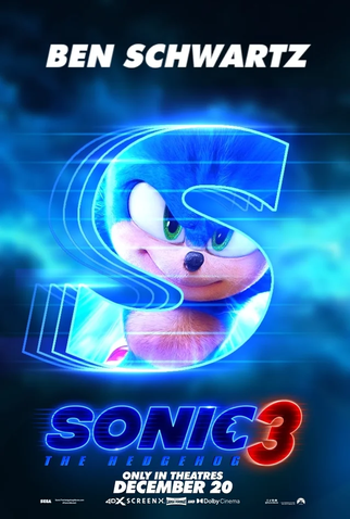 Poster 20 de Filme Sonic 3: O Filme (2024)
