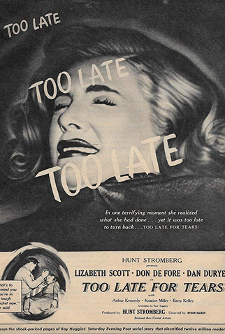 Poster 4 de Filme Lágrimas Tardias (1949)