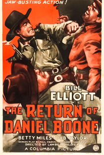 A Volta de Daniel Boone - Poster / Capa / Cartaz - Oficial 2