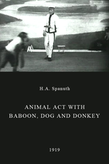 Animal Act with Baboon, Dog and Donkey (Animal Act with Baboon, Dog and Donkey)