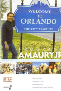 Programa Amaury Jr. - Welcome to Orlando - Poster / Capa / Cartaz - Oficial 2