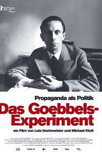 Experimento Goebbels - Poster / Capa / Cartaz - Oficial 1