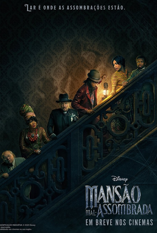 Poster 2 de Filme Mansão Mal-Assombrada (2023)