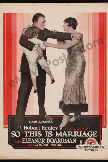 Poster de Filme As Bodas Reais (1924)