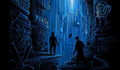  Embates épicos do cinema por Dan Mumford