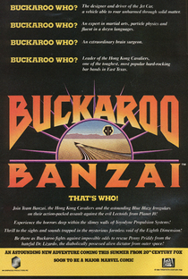 As Aventuras de Buckaroo Banzai - Poster / Capa / Cartaz - Oficial 6