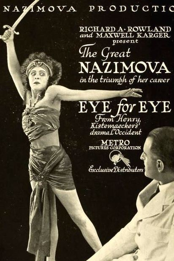 Poster de Filme Olho por Olho  (1918)