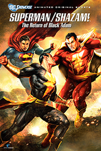 DC Showcase: Superman & Shazam! - O Retorno do Adão Negro - Poster / Capa / Cartaz - Oficial 1