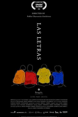 Poster 1 de Filme Las letras (2016)