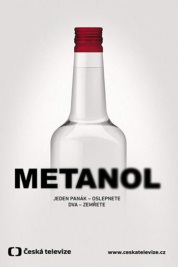 Poster de Série Metanol - O Líquido da Morte (2018)