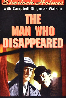Sherlock Holmes - The Man Who Disappeared - Poster / Capa / Cartaz - Oficial 1