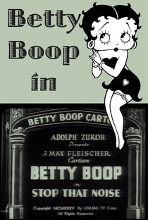 Betty Boop: O Terrível Barulho - Poster / Capa / Cartaz - Oficial 1