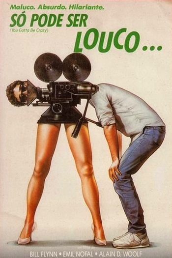 Poster de Filme Só Pode Ser Louco... (1985)
