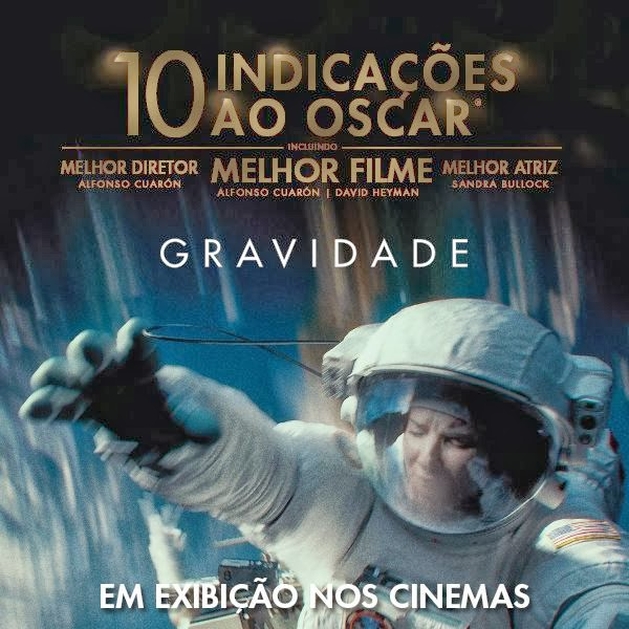Gravidade volta aos cinemas após receber dez indicações ao Oscar | LOUCOSPORFILMES.net 