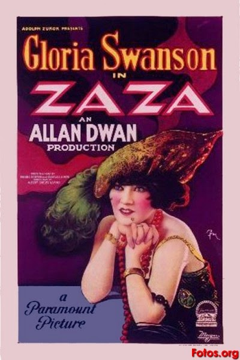 Poster de Filme Zaza (1923)
