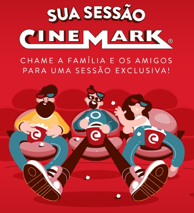 ‘Sua Sessão Cinemark’ oferece sessões privadas de cinema